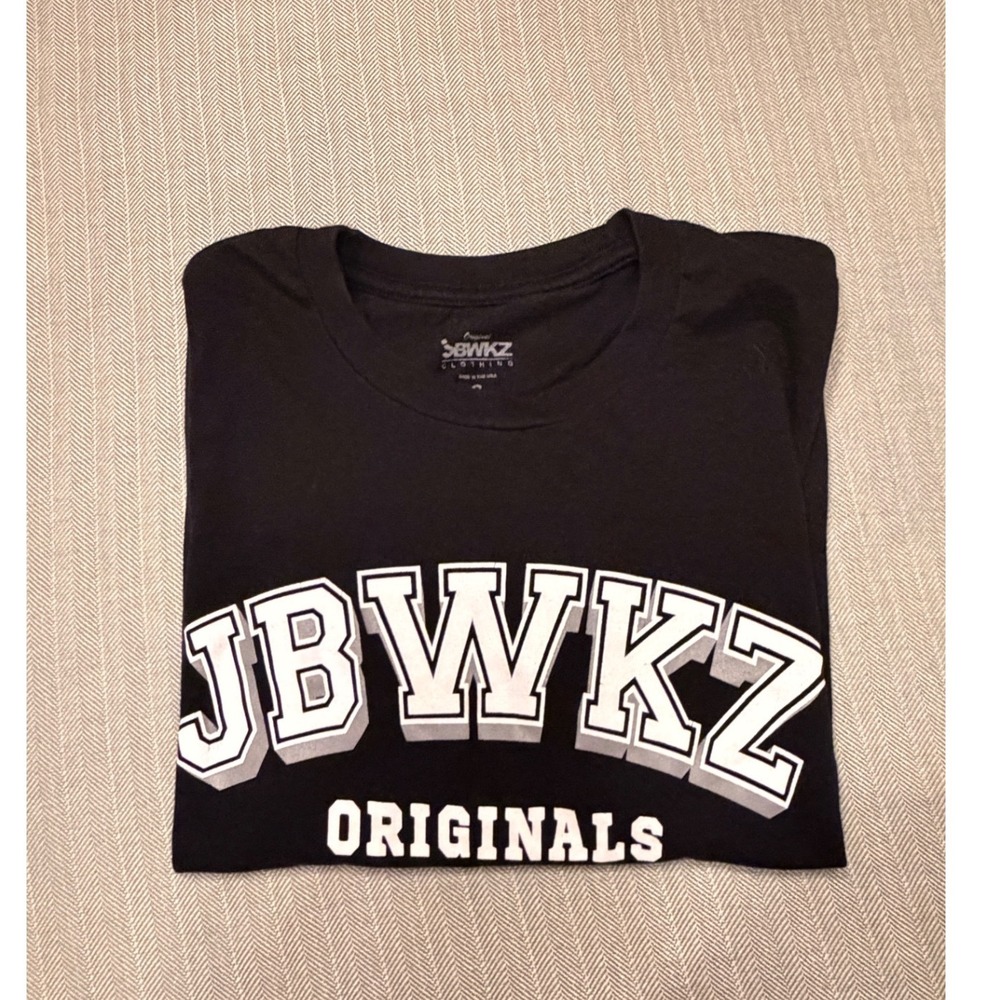 Jabbawockeez JBWKZ Originals Black Graphic T-Shirt Small Dance Crew Streetwear